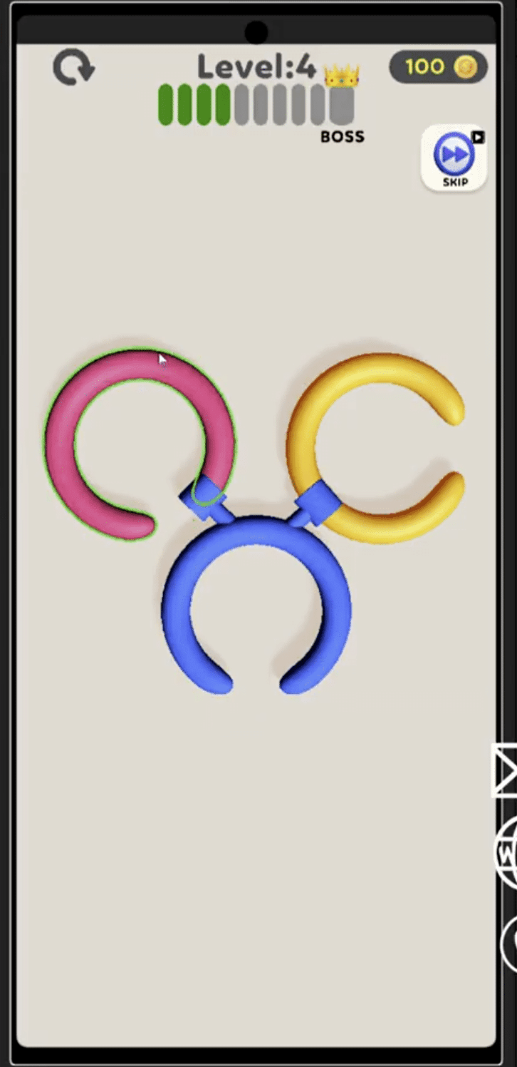 旋转圆环解谜Unity完整源码休闲益智手游项目支持安卓iOS - Image 4