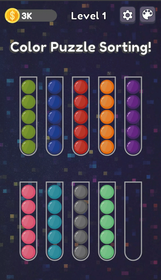 Ball Sort Puzzle Unity Source code - Image 5
