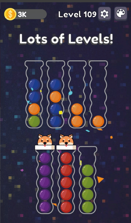 Ball Sort Puzzle Unity Source code - Image 6