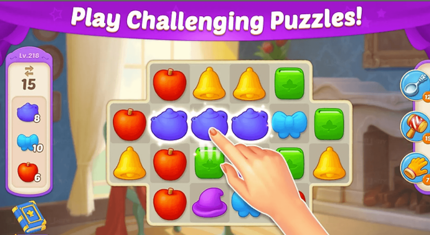 魔法公主城堡装修三消游戏 Unity完整源码|Princess Castle Match 3 – Unity Source Code - Image 5