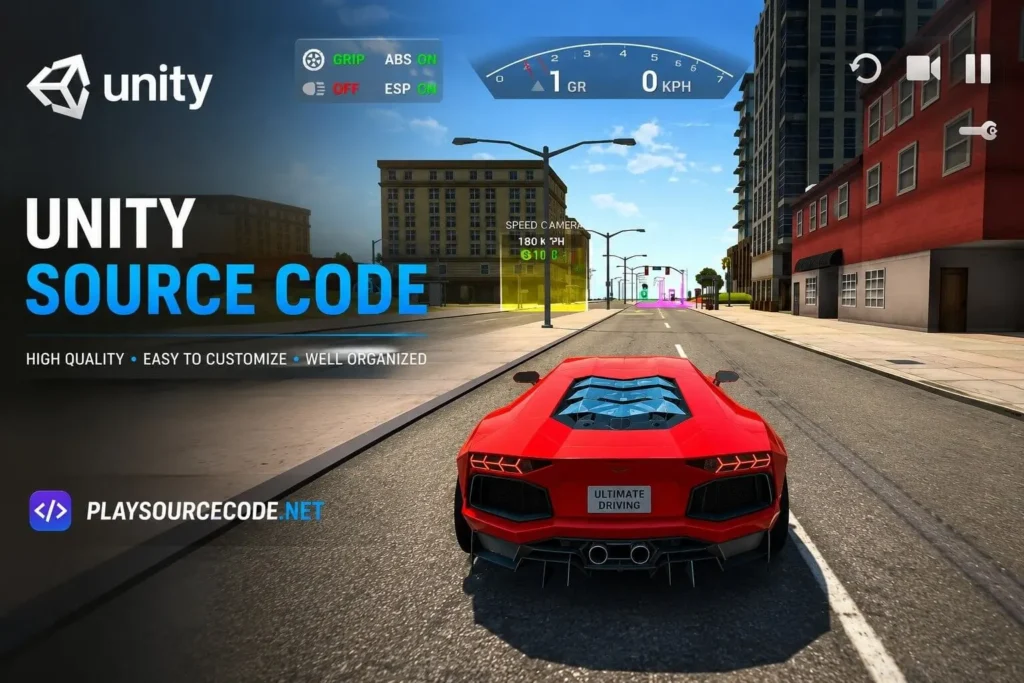 Ultimate Car Driving Simulator – Unity Source Code 终极汽车驾驶模拟器 Unity完整源码