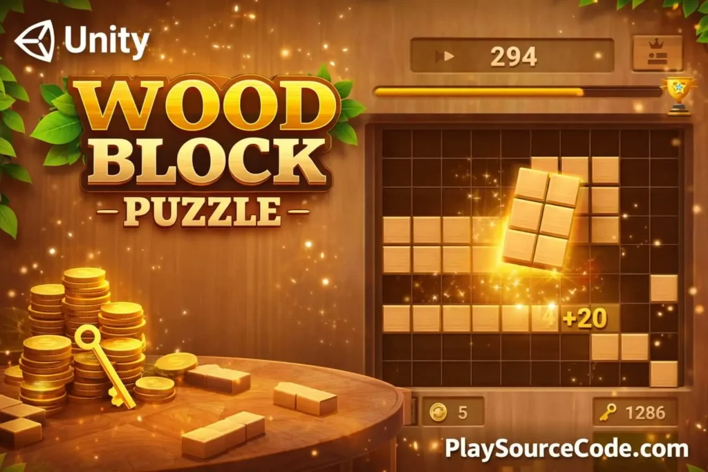 Wood Block Puzzle Cube Unity完整源码木块数独益智消除手游项目支持安卓iOS