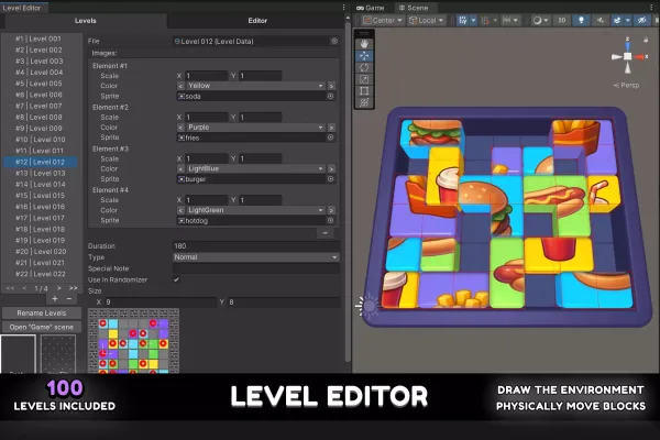 图片拼图Unity完整源码休闲益智拼图手游项目支持安卓iOSWebGL - Image 6