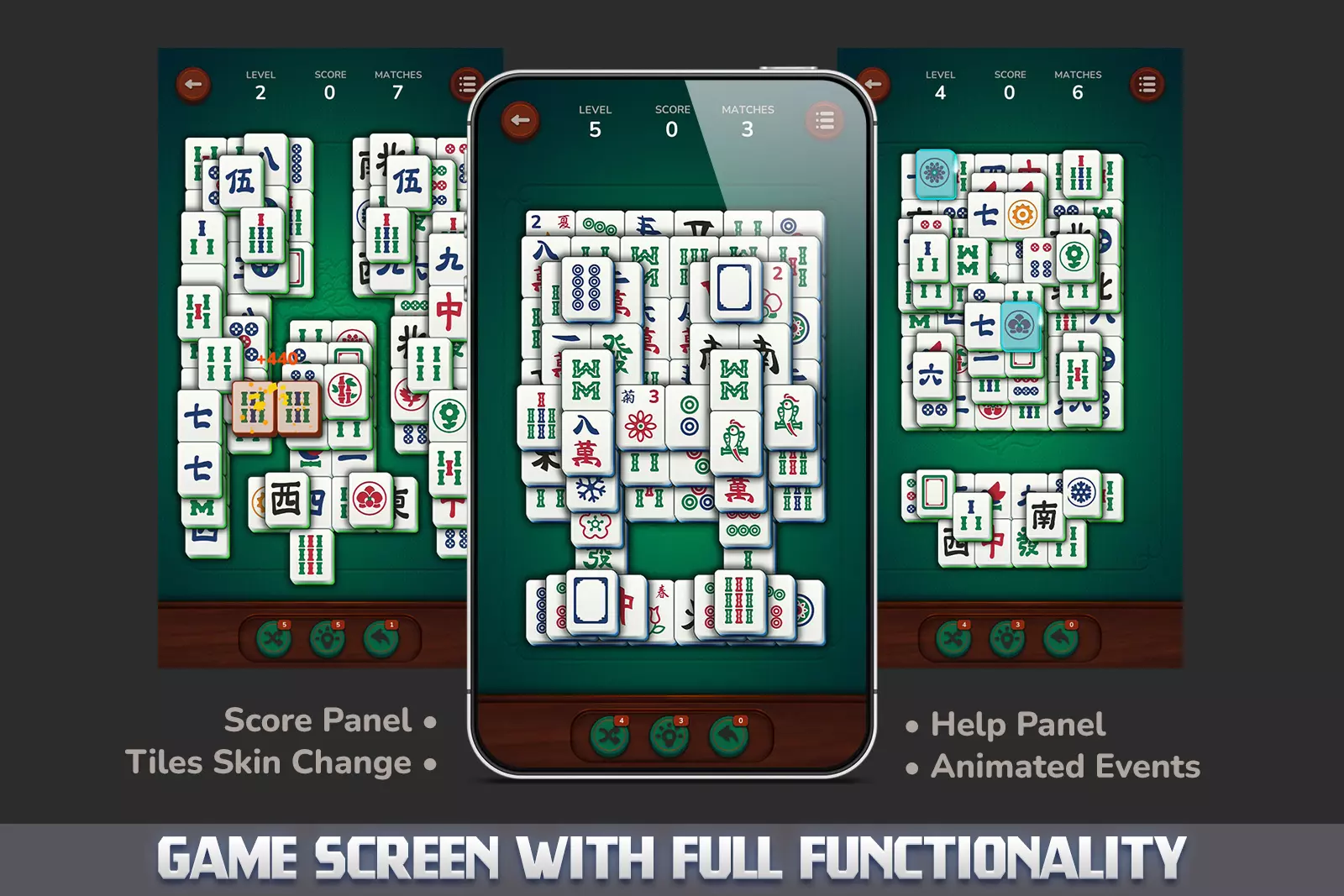 MK Mahjong Solitaire Kit Unity完整源码麻将连连看消除益智手游项目 - Image 2