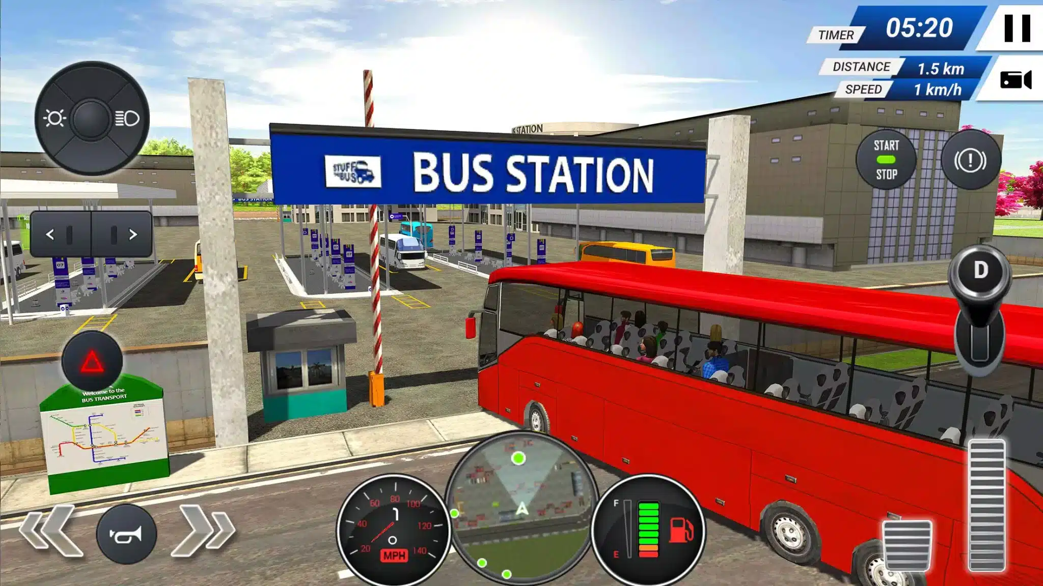 Bus Simulator 2021 Unity完整源码真实巴士驾驶模拟手游项目 - Image 4