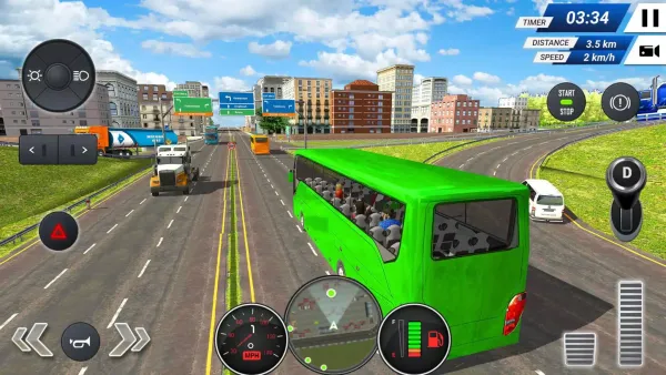Bus Simulator 2021 Unity完整源码真实巴士驾驶模拟手游项目 - Image 5