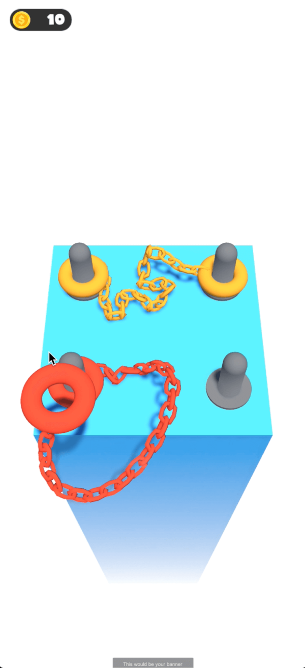 Chain Knots 3D Unity完整源码解开绳结益智休闲手游项目 - Image 4