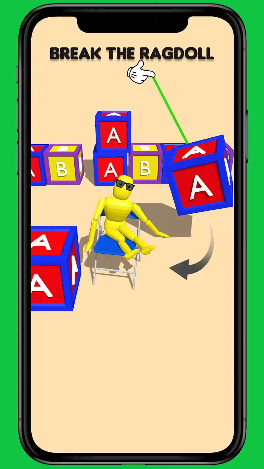 Ragdoll Fall Break Bones Breaker Unity完整源码布娃娃物理闯关解压手游项目 - Image 4