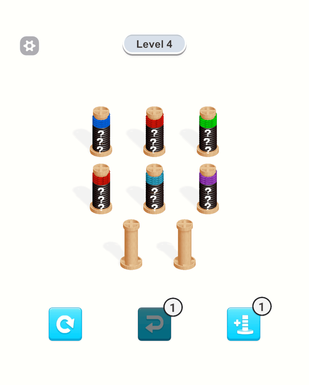 Rope Color Sort Unity完整源码彩色绳索分类益智解谜手游项目 - Image 6