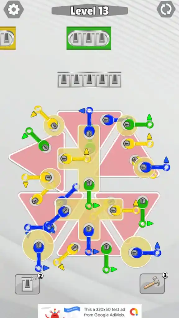 Screw Wrench Jam Unity完整源码螺丝拆解益智解谜手游项目支持安卓iOS - Image 3