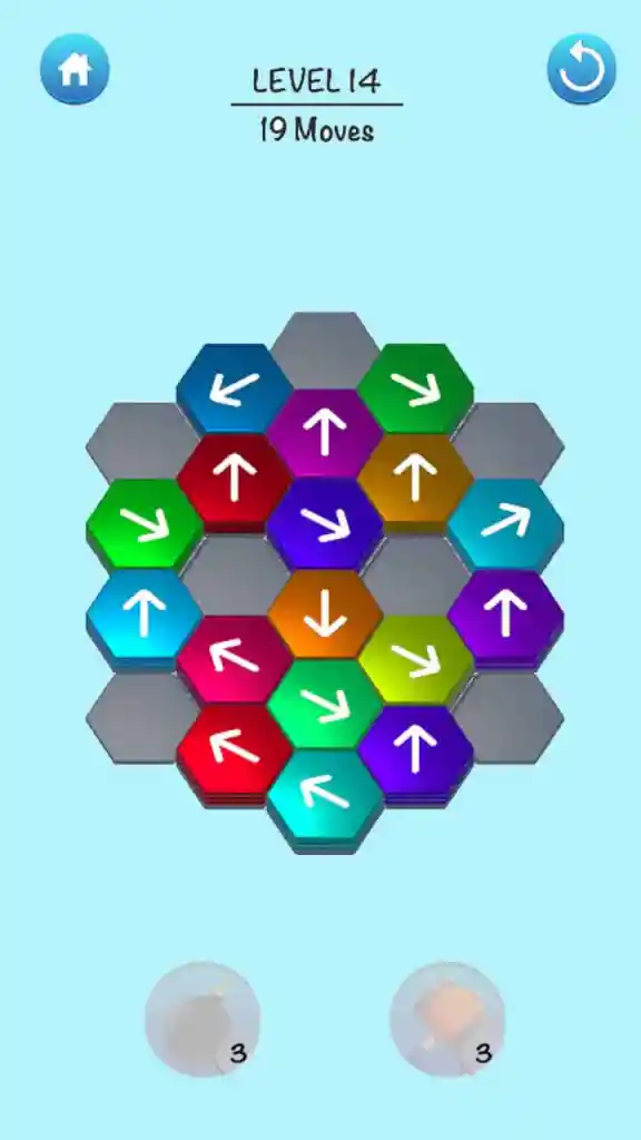 Hexa Puzzlescape Unity完整源码六边形益智解谜手游项目支持安卓iOS - Image 4