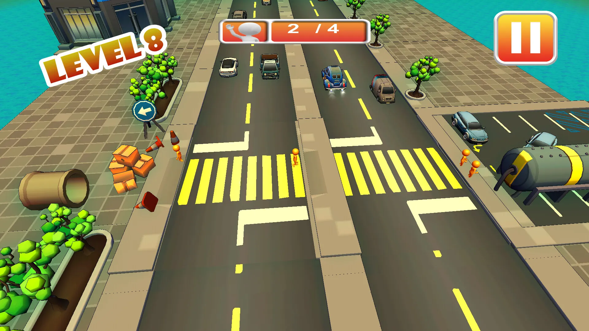 Highway Cross Unity Source Code 街道引导过马路游戏 Unity完整源码 - Image 5