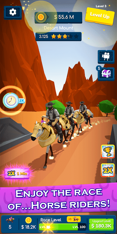 Idle Tycoon Horse Racing Game Unity完整源码赛马经营模拟手游项目 - Image 3