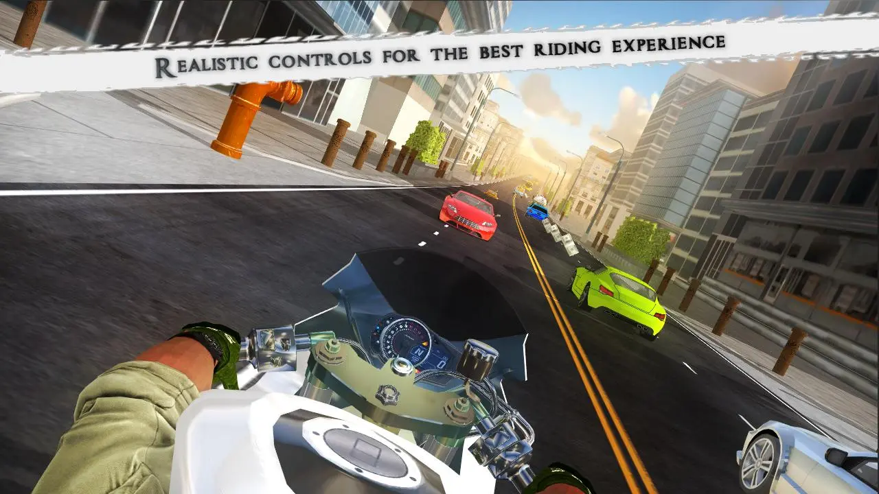 高速摩托赛车竞速游戏 Unity完整源码|Highway Rider – Unity Source Code - Image 6
