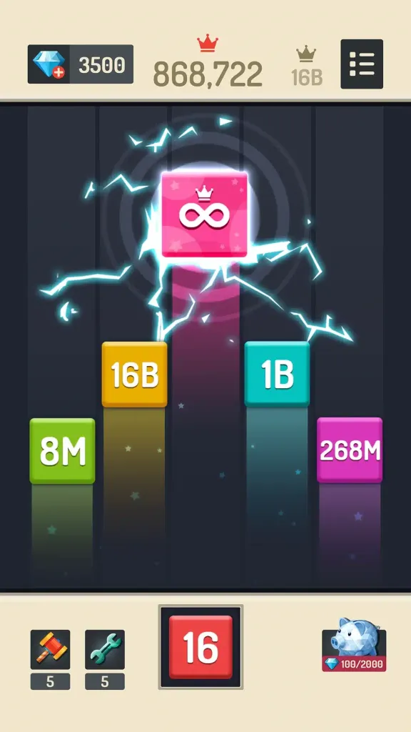 2048合并方块Unity完整源码数字益智手游项目支持安卓iOS - Image 5