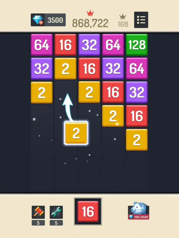2048合并方块Unity完整源码数字益智手游项目支持安卓iOS - Image 9