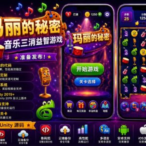 《玛丽的秘密》——Unity 三消游戏模板