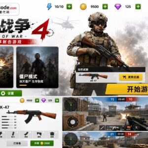 世界战争FPS军队Unity完整源码二战射击手游项目支持安卓iOS