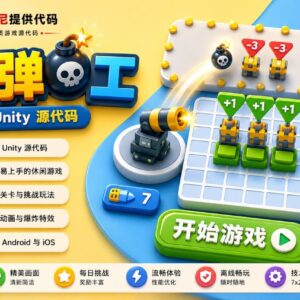炸弹破坏闯关游戏Unity完整源码