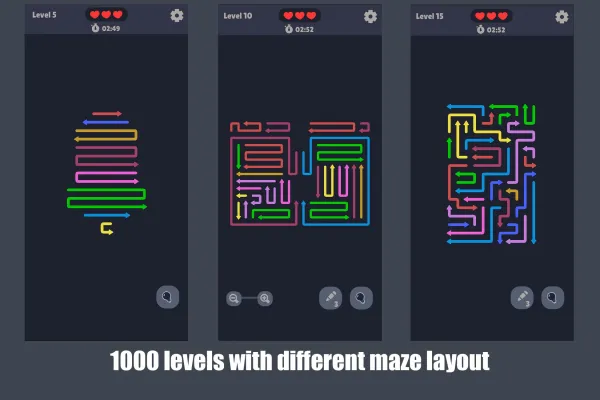 Color Flow Out —— 1000 关卡编辑器 Unity 项目 - Image 2