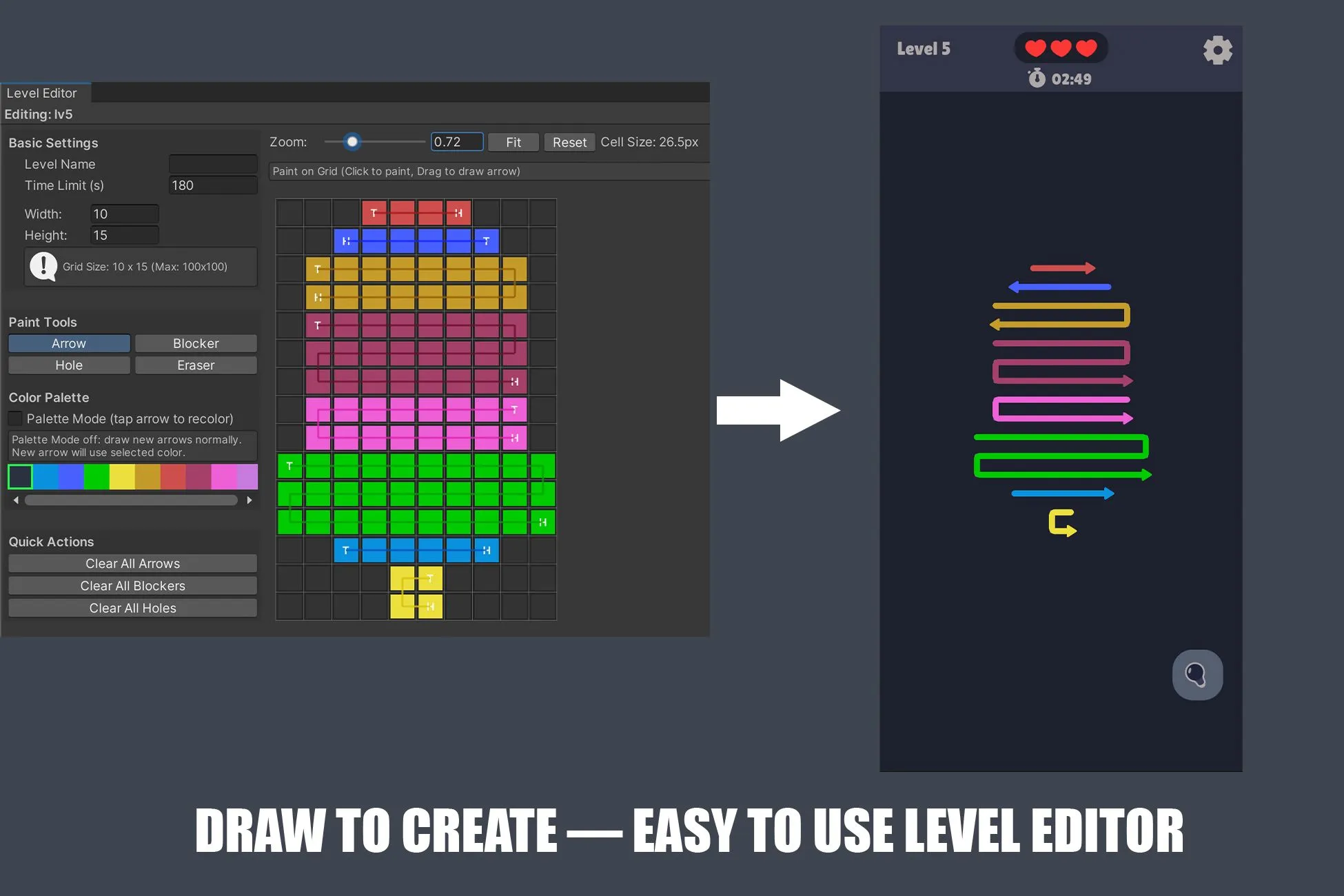 Color Flow Out —— 1000 关卡编辑器 Unity 项目 - Image 4