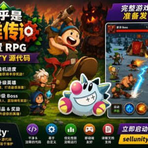 《Almost a Hero》Unity 游戏源码 —— 放置类 RPG、Boss 战与角色进化