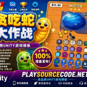 Worm Hunt —— 完整移动端游戏模板