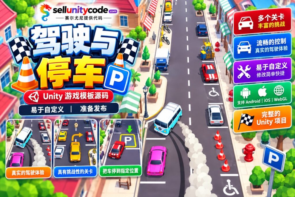 Drive and Park Unity Source Code