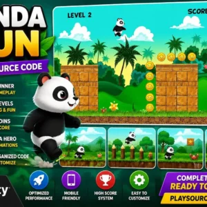🐼 Panda Adventure Unity 游戏源码 – 完整的 2D 平台动作游戏 利用 Panda Adventure Unity 游戏源码,打造属于你自己的多彩平台冒险游戏。 Panda Adventure 是一款 2D 平台动作游戏,包含多个世界、极具挑战性的敌人、趣味十足的 Boss 战、各类障碍物以及丰富的玩家技能。该项目包含 30 个示例关卡(其中包括 5 个 Boss 战关卡),为开发者提供了一个现成的基础框架,便于进行自定义及内容扩展。 内置的关卡工作流让你可以轻松创建和修改关卡,无需高深的编程技巧;同时,精灵(Sprite)和精灵表(Sprite-sheet)动画功能简化了视觉定制与换皮(Reskinning)的过程。 🌍 探索 5 个不同的世界 穿越五种各具特色的主题环境。 世界特色 ✔ 森林世界 ✔ 火山世界 ✔ 农场世界 ✔ 冰雪世界 ✔ 沙漠世界 ✔ 多样化的环境主题 🏆 30 个示例关卡 项目包含 30 个示例关卡,其中包括专门设计的 Boss 战关卡。 关卡特色 ✔ 30 个示例关卡 ✔ 5 个 Boss 战关卡 ✔ 可扩展的关卡内容 ✔ 轻松创建关卡 ✔ 轻松修改关卡 ✔ 关卡编辑无需高级编程知识 👹 29 种敌人与 5 个 Boss 在平台冒险旅程中迎战各种不同的敌人。 敌人特色 ✔ 总计 29 种敌人 ✔ 5 个 Boss ✔ 趣味 Boss 战 ✔ 多种敌人类型 ✔ 充满挑战的战斗 ✔ 基于障碍物的玩法设计 ⚔️ 多种玩家技能 玩家拥有多种移动和战斗技能。 玩家技能 ✔ 二段跳 ✔ 近战攻击 ✔ 投掷子弹 ✔ 使用降落伞 ✔ 墙壁滑行 ✔ 蹬墙跳 这些技能为平台跳跃和战斗玩法创造了更多可能性。 🎮 多种控制方式 项目支持多种控制方案。 控制方式 ✔ 移动端 GUI(触屏控制) ✔ 键盘 ✔ 游戏手柄 ⭐ 三星评分系统 三星评分系统为关卡进度增加了额外目标,并鼓励玩家重玩关卡。 ✔ 三星关卡系统 ✔ 基于完成度的进度推进 ✔ 提升重玩动力 🛒 角色商店 玩家可以通过游戏内商店解锁更多角色。 ✔ 角色商店 ✔ 可解锁角色 ✔ 额外可玩内容 💰 变现功能集成 该项目包含多种变现系统。 变现功能 ✔ Google AdMob ✔ Unity Ads ✔ 应用内购买 (IAP) ✔ 集成式变现系统 🎨 轻松换皮与定制 该项目采用精灵(Sprite)和精灵表(Sprite Sheet)动画技术,便于定制游戏的视觉资源。 定制功能 ✔ 基于精灵的动画 ✔ 精灵表动画 ✔ 替换角色图像 ✔ 替换环境图像 ✔ 定制视觉资源 ✔ 简便的换皮工作流 ⚙️ 技术详情 项目信息 ✔ 完整的 2D 平台跳跃游戏项目 ✔ 5 个游戏世界 ✔ 30 个示例关卡 ✔ 5 个 Boss 战关卡 ✔ 29 种敌人 ✔ 玩家能力系统 ✔ 角色商店 ✔ 三星评分系统 ✔ 移动端 GUI 控件 ✔ 键盘支持 ✔ 手柄支持 ✔ AdMob 集成 ✔ Unity Ads ✔ 应用内购买 ✔ 精灵与精灵表动画 ✔ 轻松创建与修改关卡 框架 Unity 兼容性 ✔ iOS 11 ✔ iOS 12 ✔ iOS 13 ✔ Android 9.0 ✔ Android 10.0 ✔ Unity 2020 文件大小 73 MB 包含的文件类型 ✔ .cs ✔ .prefab ✔ 分层 .psd ✔ .c 📦 包含内容 ✔ 《熊猫大冒险》(Panda Adventure)Unity 游戏项目 ✔ 5 个世界环境 ✔ 30 个示例关卡 ✔ 5 个 Boss 战关卡 ✔ 29 种敌人 ✔ 玩家能力系统 ✔ 角色商店 ✔ 三星评分系统 ✔ 移动端 GUI ✔ 键盘与手柄控制 ✔ AdMob ✔ Unity Ads ✔ 应用内购买 ✔ 精灵/精灵表动画 ✔ 教程文件 ✔ 源代码与项目资源 📚 文档 项目文件夹内附带教程文件。 您可以通过该文件深入了解项目详情、关卡创建及定制工作流。 🎯 适用对象 ✔ 2D 平台游戏开发者 ✔ Unity 开发者 ✔ 冒险游戏开发者 ✔ 移动端游戏开发者 ✔ 独立游戏工作室 ✔ 游戏发行商 ✔ 休闲游戏开发者 ✔ 游戏换皮(Reskin)业务从业者 ⭐ 为什么选择 Panda Adventure? ✔ 完整的 2D 平台游戏 ✔ 5 个独特的游戏世界 ✔ 30 个示例关卡 ✔ 5 个 Boss 战关卡 ✔ 29 种敌人 ✔ 二段跳 ✔ 近战攻击 ✔ 远程射击 ✔ 降落伞功能 ✔ 墙壁滑行 ✔ 墙壁跳跃 ✔ 角色商店 ✔ 三星评分系统 ✔ 支持 AdMob ✔ 支持 Unity Ads ✔ 支持应用内购买 (IAP) ✔ 移动端 GUI 界面 ✔ 支持键盘与手柄操作 ✔ 关卡编辑简便 ✔ 换皮(美术资源替换)简便