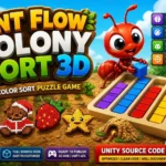 Ant Flow Colony Sort 3D – Unity 源代码