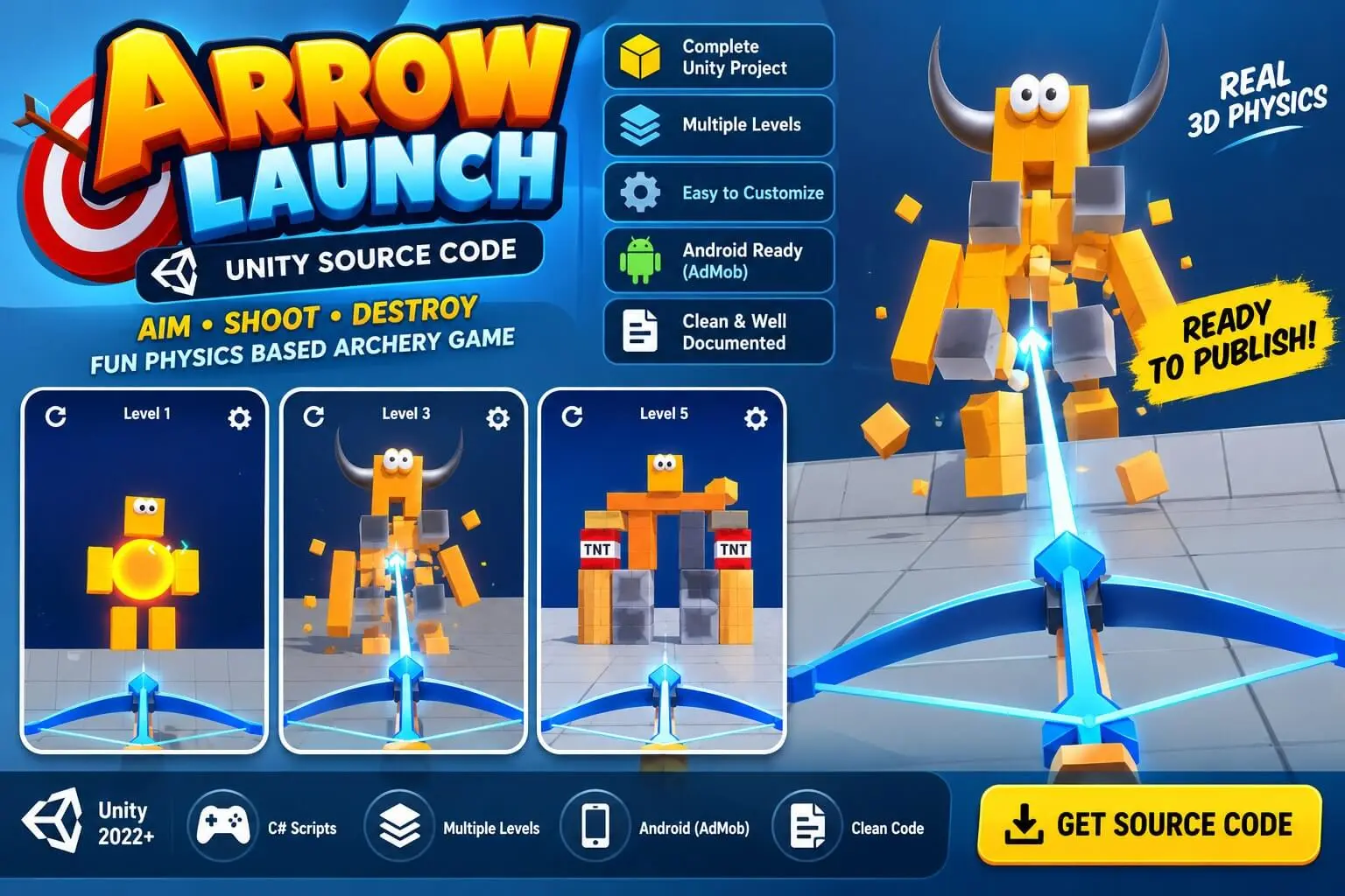 《Arrow Launch》——一款考验技巧的单指操作射箭游戏!