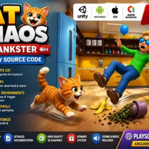 猫咪大乱斗：恶作剧者（Unity 源代码）
