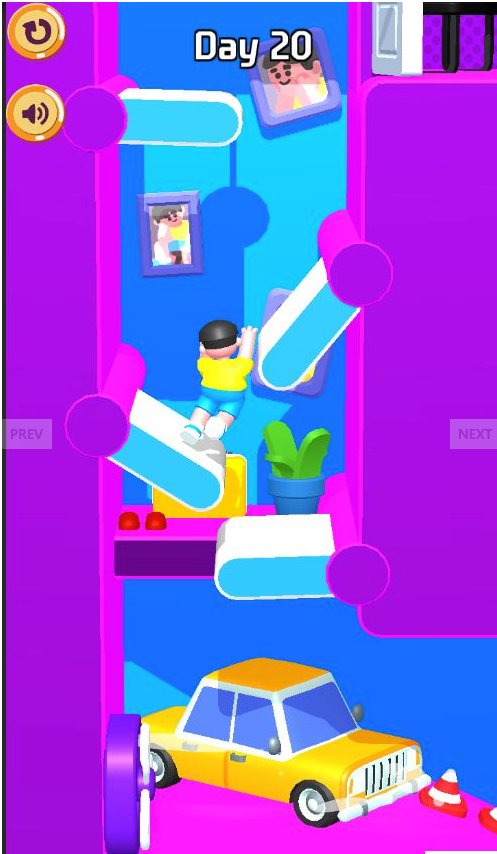 Lazy Jump 3D Unity 源代码 —— 包含 50 个关卡、AdMob 广告集成及物理玩法 - Image 4