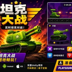 Unity 坦克游戏套件源代码