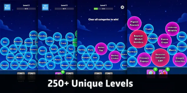 Bubble Word Sort – Unity Source Code - Image 2