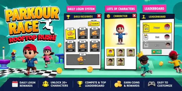 Parkour Race 3D – Unity Source Code