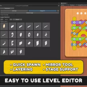 Screw Puzzle Unity Template Editor
