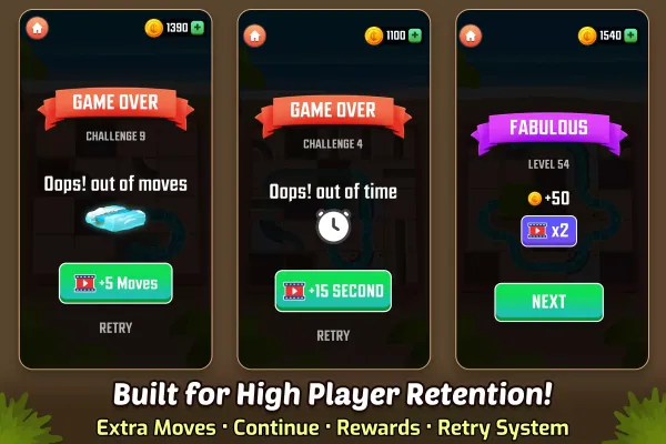Water Flow 3D Puzzle Game – Complete Game Template - Image 3