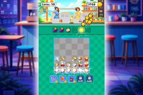 Foodie Stack Puzzle – Complete Mobile Game Template. - Image 4