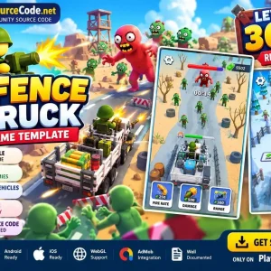 Defence Truck Game Template