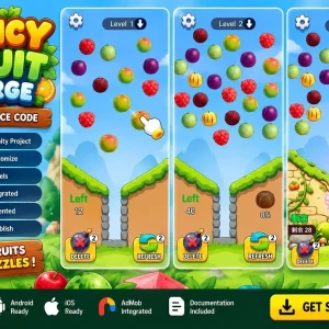 Juicy Fruit Merge Unity Source Code