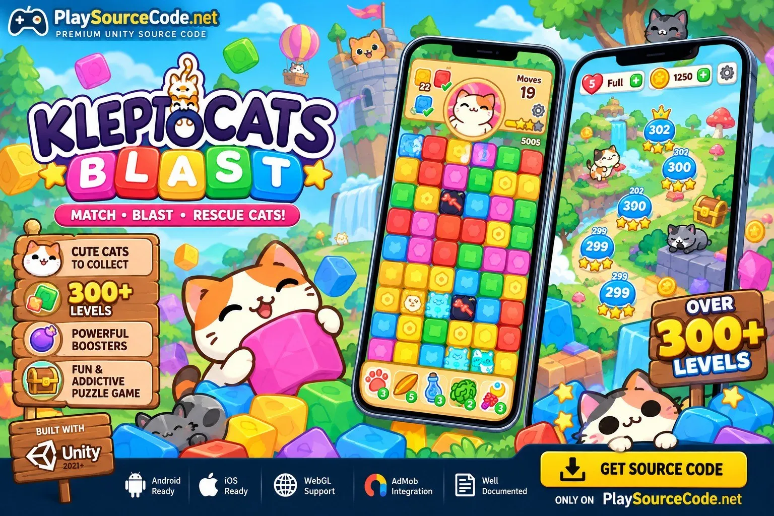 Cat Burglar Blast Puzzle