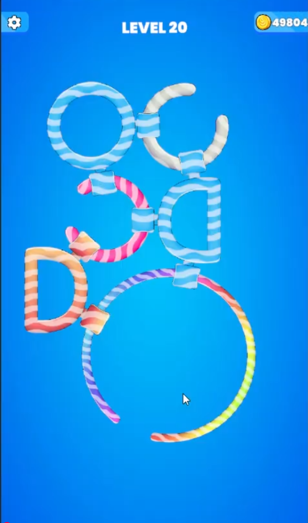 Rotate The Rings Puzzle 2D Game Unity Source Code - Image 4