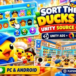Sort Them Ducks 3D Game Unity Source CodeSort Them Ducks 3D Game Unity Source Code