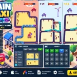 Train Taxi Game Unity Game Source Code