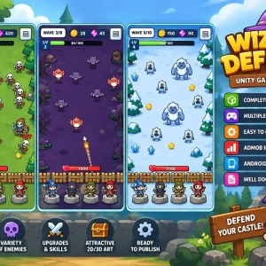 Wizard Defense – Unity Source Code