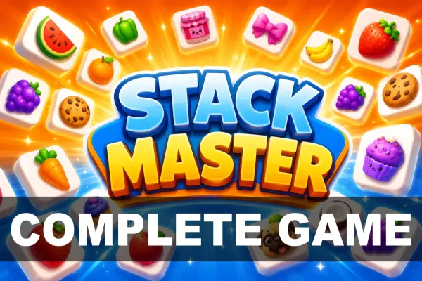 Stack Master – Complete Mobile Game Template