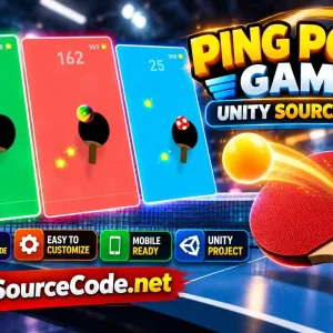 Ping Pong Game Unity Source Code